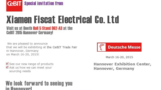 Ficat wird am März 16-20, 2015 auf der CeBIT in Hannover ausstellen