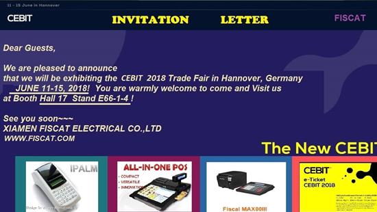 NEW CEBIT 2018 Messe in Hannover, Deutschland von Juni 11 bis Juni 15,